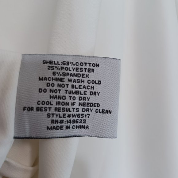 Walter Baker Cropped Top White Stretch - Picture 5 of 8